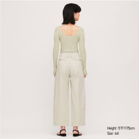 Uniqlo U Wide Fit Curved Balloon Pants - Picture 8 of 9